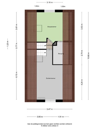 Floorplan - Maaij 9, 5571 TT Bergeijk