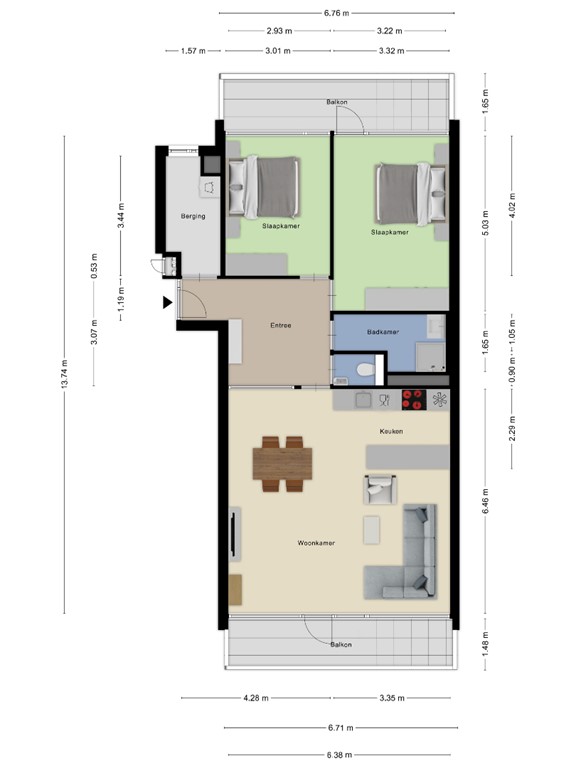 mediumsize floorplan