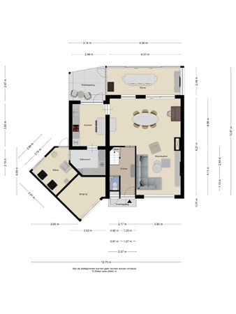 Floorplan - Frankendaal 44, 5653 PE Eindhoven
