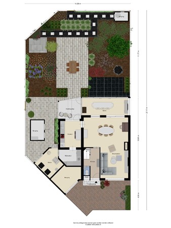Floorplan - Frankendaal 44, 5653 PE Eindhoven