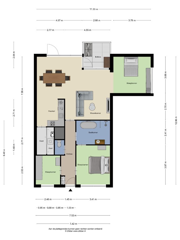 mediumsize floorplan