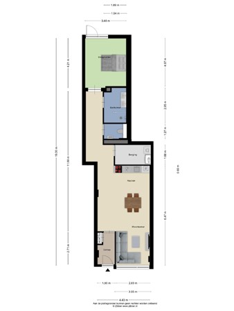 Floorplan - Bredalaan 57B, 5652 JB Eindhoven