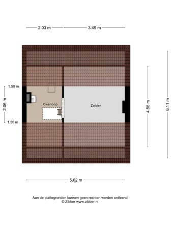 Floorplan - Lange Mees 34, 5503 PS Veldhoven