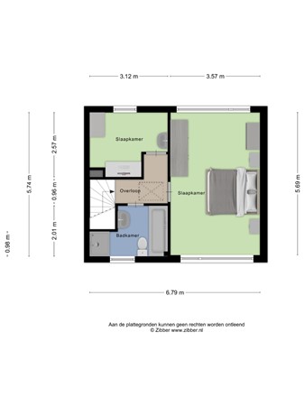 Floorplan - Aquila 23, 5505 VH Veldhoven