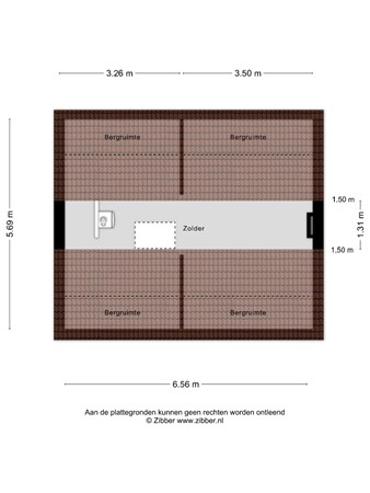 Floorplan - Aquila 23, 5505 VH Veldhoven