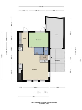 Floorplan - Lensheuvel 2a, 5541 BC Reusel