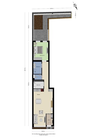 Floorplan - Bredalaan 57, 5652 JB Eindhoven