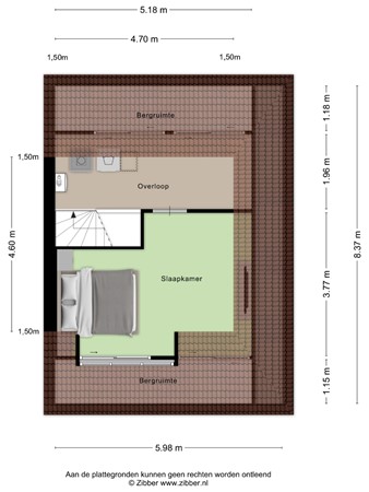 Floorplan - Pegbroekenlaan 60, 5504 MN Veldhoven