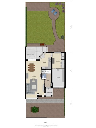 Floorplan - Pegbroekenlaan 60, 5504 MN Veldhoven