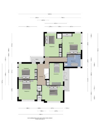 Floorplan - Kapelstraat-Zuid 8, 5503 CW Veldhoven