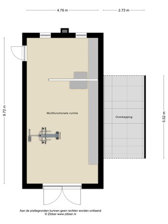 Floorplan - Kapelstraat-Zuid 8, 5503 CW Veldhoven