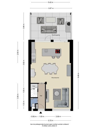 Floorplan - Mauritsstraat 7, 5502 TJ Veldhoven