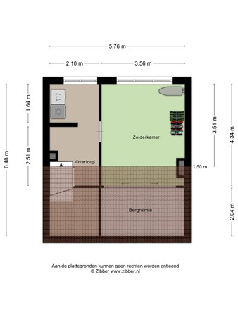 Floorplan - Mauritsstraat 7, 5502 TJ Veldhoven