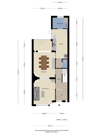Floorplan - Primulastraat 10, 5644 LK Eindhoven