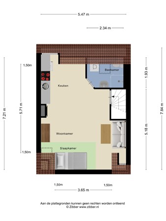 Floorplan - Primulastraat 10, 5644 LK Eindhoven