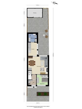 Floorplan - Zonneroosstraat 24, 5644 ET Eindhoven