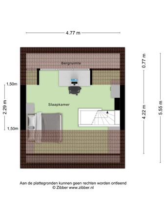 Floorplan - Zonneroosstraat 24A, 5644 ET Eindhoven