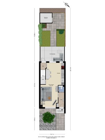 Floorplan - Regenboogven 35, 5508 RK Veldhoven