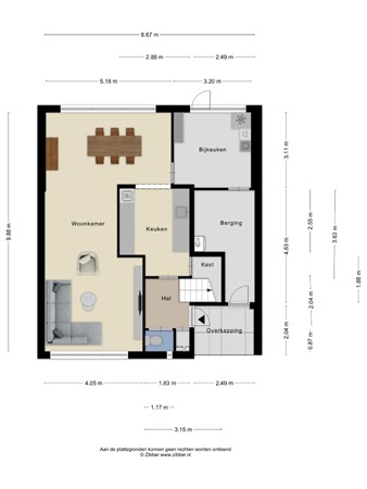 Floorplan - Broederhof 2, 5504 JC Veldhoven