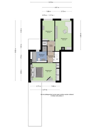 Floorplan - Peppelbeek 20, 5501 EK Veldhoven