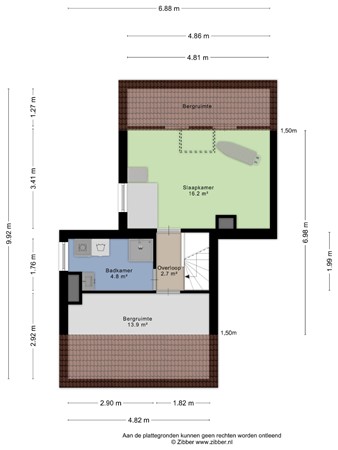 Floorplan - Peppelbeek 20, 5501 EK Veldhoven