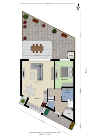 Floorplan - Graspieper 65, 5658 EN Eindhoven