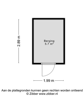 Floorplan - Zebrakever 50, 5692 VJ Son en Breugel
