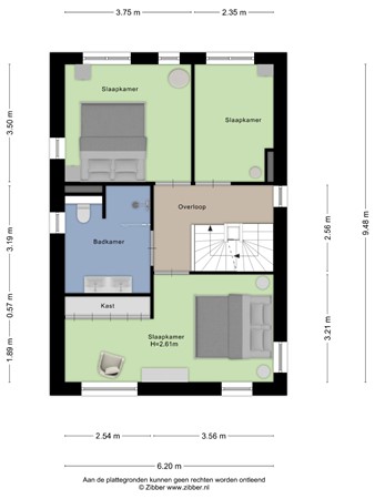 Floorplan - Bosackerweg 2, 5505 HA Veldhoven