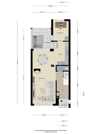 Floorplan - Twickel 8, 5655 JJ Eindhoven