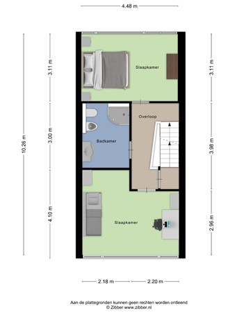 Floorplan - Zagerstraat 17, 5694 AT Son en Breugel