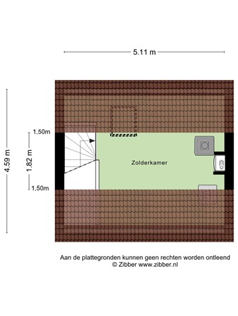 Floorplan - Meuleneind 4, 5528 CJ Hoogeloon