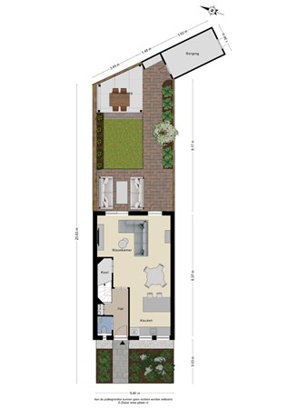 Floorplan - Meuleneind 4, 5528 CJ Hoogeloon
