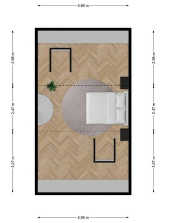 Medium property photo - Aïdastraat 12, 3208 PB Spijkenisse