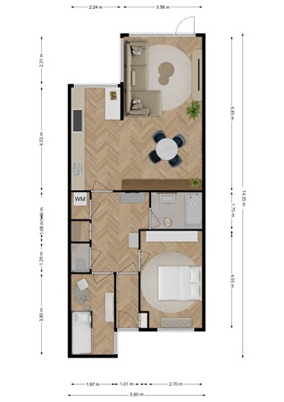 Medium property photo - Hallant 13, 3191 SG Hoogvliet Rotterdam