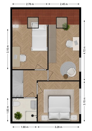 Medium property photo - Tamarstraat 14, 3207 AM Spijkenisse