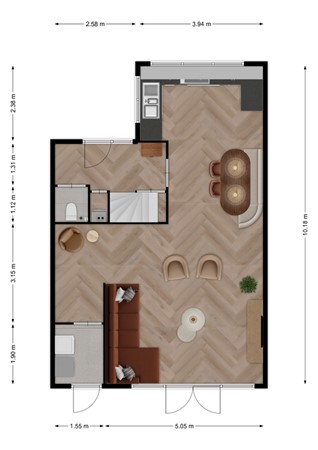 Medium property photo - Marga Klompéstraat 75, 3207 DD Spijkenisse