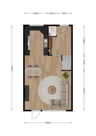 Medium property photo - P. Hellendaalstraat 14, 3208 AP Spijkenisse