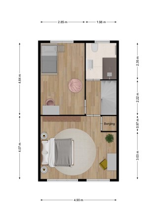 Medium property photo - P. Hellendaalstraat 14, 3208 AP Spijkenisse