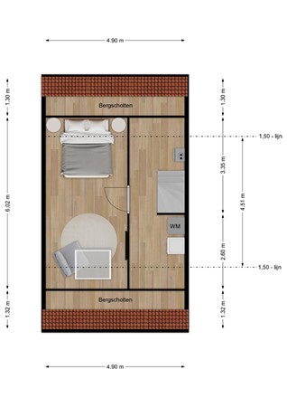 Medium property photo - P. Hellendaalstraat 14, 3208 AP Spijkenisse