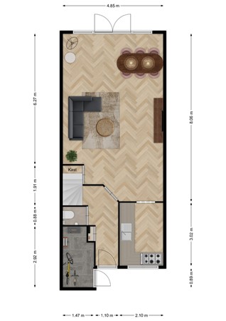 Medium property photo - Smidshoef 17, 3342 BZ Hendrik-Ido-Ambacht