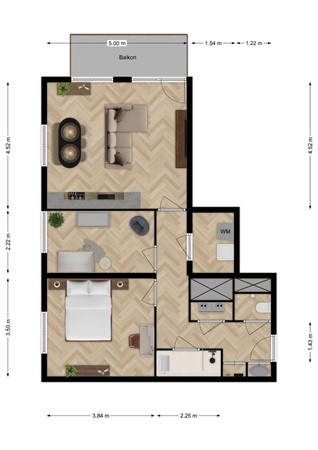 Medium property photo - Jaap van der Hoekplaats 76, 3067 AD Rotterdam