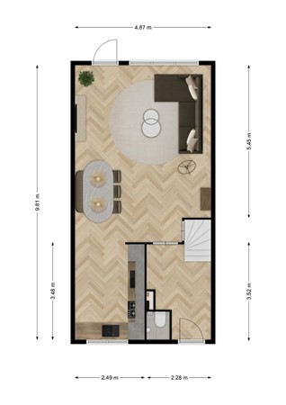 Medium property photo - Buntgras 17, 3206 SC Spijkenisse