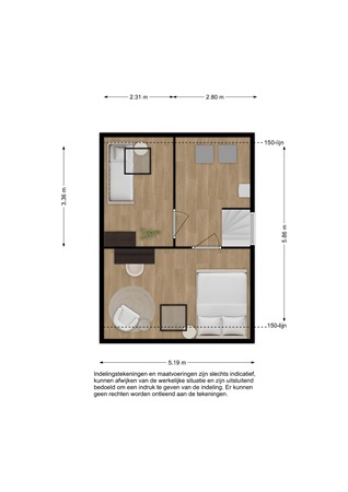 Medium property photo - Parklaan 33, 3208 DL Spijkenisse