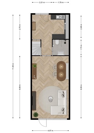 Medium property photo - Sagiusstraat 54, 3195 BL Pernis Rotterdam