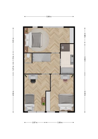 Medium property photo - Corrie Vonkplantsoen 36, 3207 WS Spijkenisse