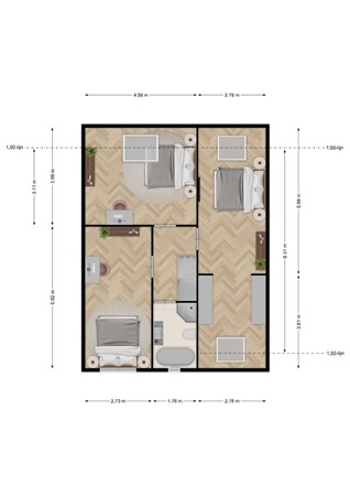 Medium property photo - Kluivertweg 55, 3209 AP Hekelingen