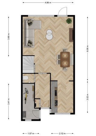 Medium property photo - Egergaard 34, 3206 PD Spijkenisse