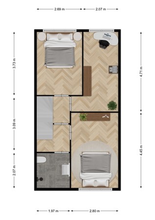 Medium property photo - Egergaard 34, 3206 PD Spijkenisse