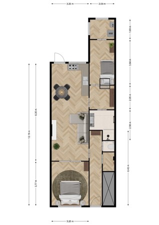 Medium property photo - Westfrankelandsestraat 54B, 3117 AS Schiedam