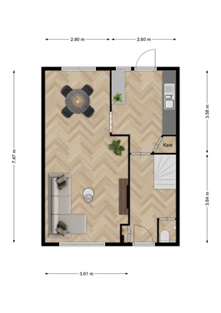 Medium property photo - Wilgenstraat 23, 3203 VN Spijkenisse